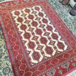 Turkomen wool rug